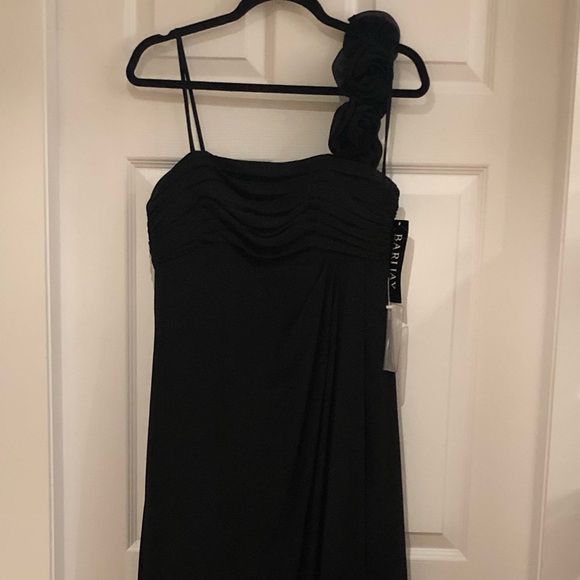 Bari Jay Style 641 Bella Chiffon Black Bridesmaids - Picture 6 of 8